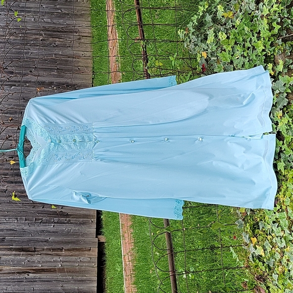 Blue Boho Robe - Picture 11 of 13